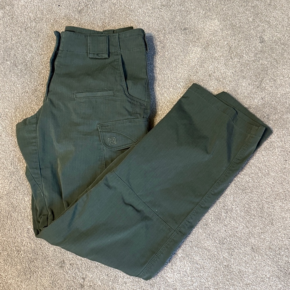 5.11 Tactical Women's Straight Leg Pants - Green